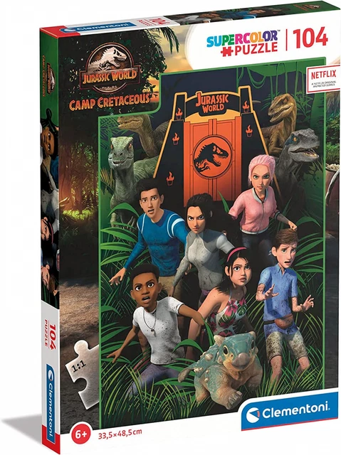 CLEMENTONI PARK SUPERCOLOR Jurassic World Camp Cretaceous, serie ...