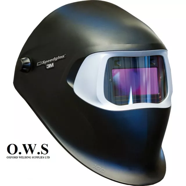 3M Speedglas 100V Series Welding Helmet "Black" Variable Shade 3 / 8-12