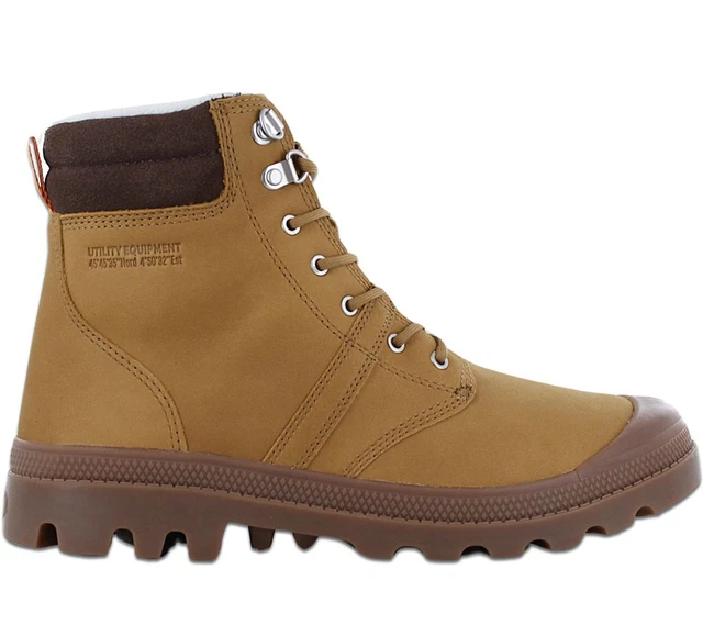 Palladium PallaBrousse Sc Sportcuff Wp + Boots 08841-203-M Bottes en Cuir Braun