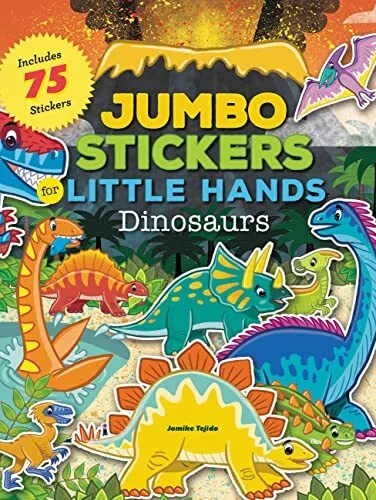 Jumbo Stickers for Little Hands: Din..., Tejido, Jomike