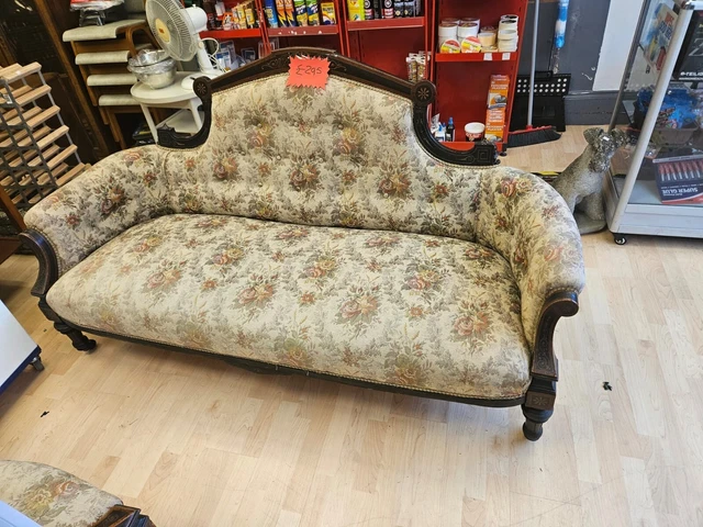 antique sofa and chairs