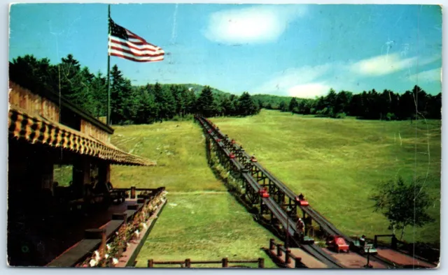 Postcard - The Skimobile at Cranmore Mountain - North Conway, New Hampshire