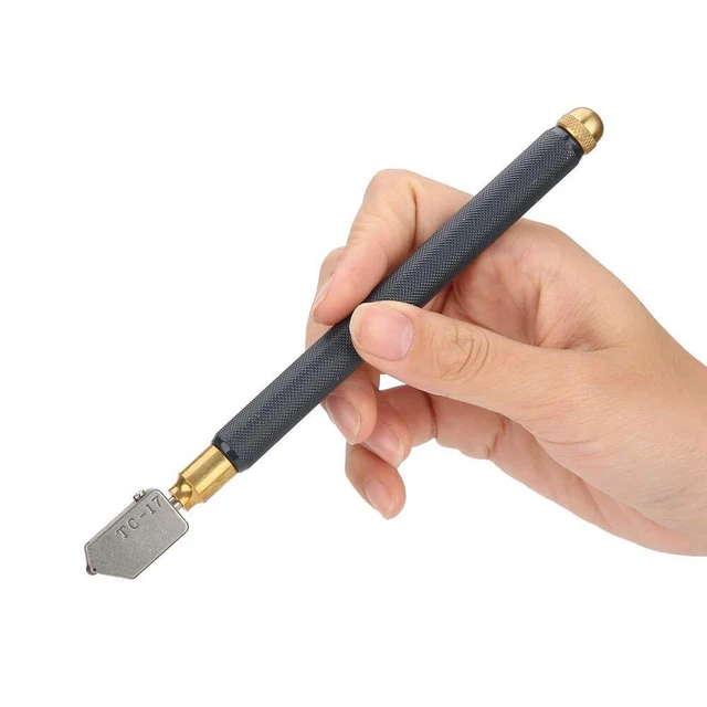 Toyo Professioneller Glasschneider Mit Ölreservoir - Metall Griff 18cm