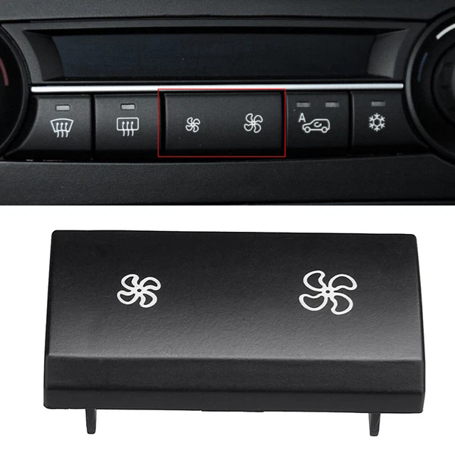 Fan Speed Button REPLACEMENT CLIMATE A/C Control Panel Fan Speed Button For BMW X5 E70 ...