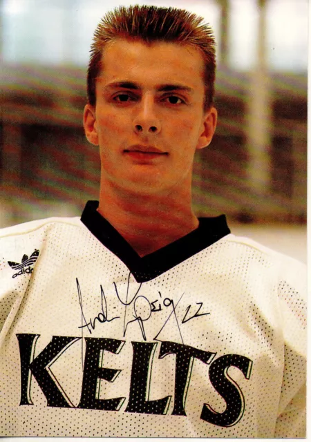 Autogramm - Andy Lupzig (Kölner EC) - Eishockey