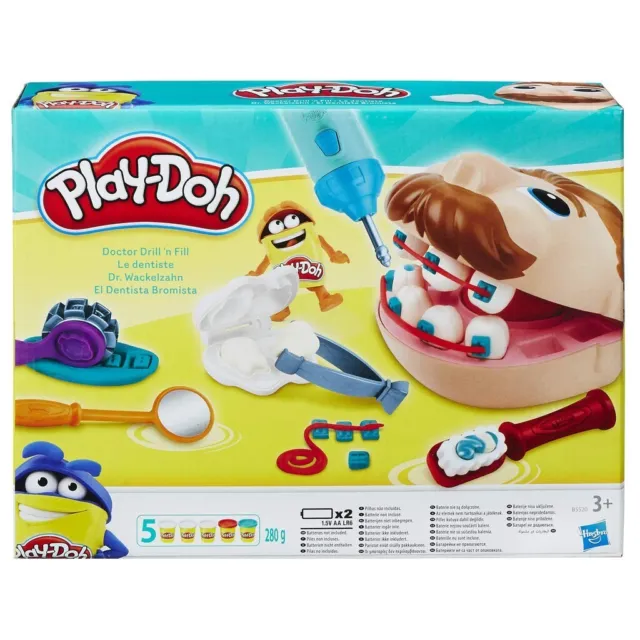 Play-Doh Pate A Modeler  Le Dentiste Jeu Créatif Pour Enfant AA153