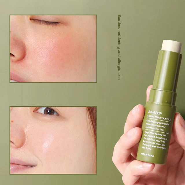 Repair Facial Redness After-Sun Repair Bounce Balm Stick Centella Asiatica Mo EI