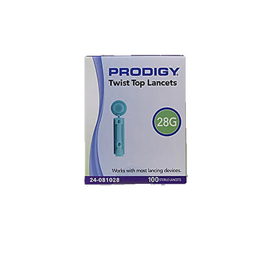 PRODIGY TWIST TOP 28G Lancet Sterile 100 Each £14.06 PicClick UK