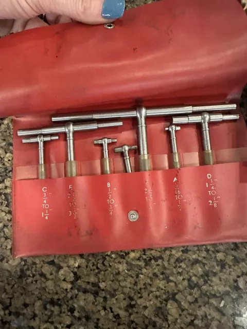 Starrett S579H Telescoping Gage Set