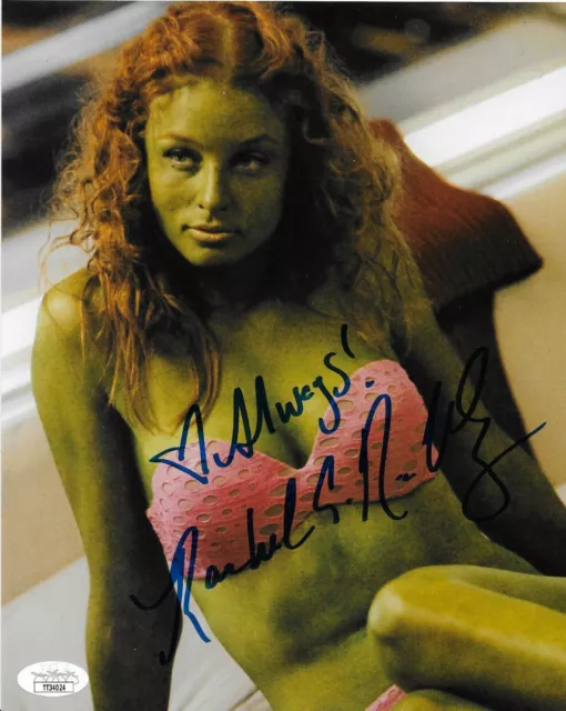 Autographed Rachel Nichols signed Star Trek 8x10 photo JSA certified