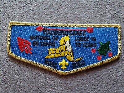 Haudenosanee Lodge 19 Order of the Arrow OA Flap NOAC 2000