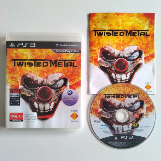 Twisted Metal PS3 Playstation 3 Complete CIB Tested