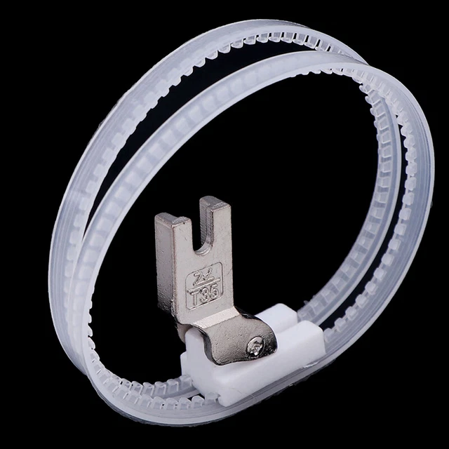 SEWING MACHINE TOOL Presser Foot Double Roller Presser Foot Roller Ring ...