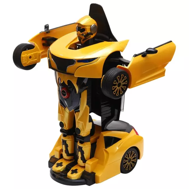 Transformers YS-04A Jouet de voiture télécommandé, robot de voiture  Transformers, jouet transformable 2 en 1 pour enfants et