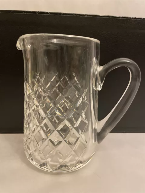 Waterford Irish Crystal Powerscourt Pitcher Jug 6 7/8” marked