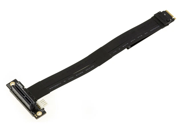Riser Adaptateur M2 NVMe Vers PCIe 16x - Femelle 20 Cm - KALEA-INFORMATIQUE - Neuf