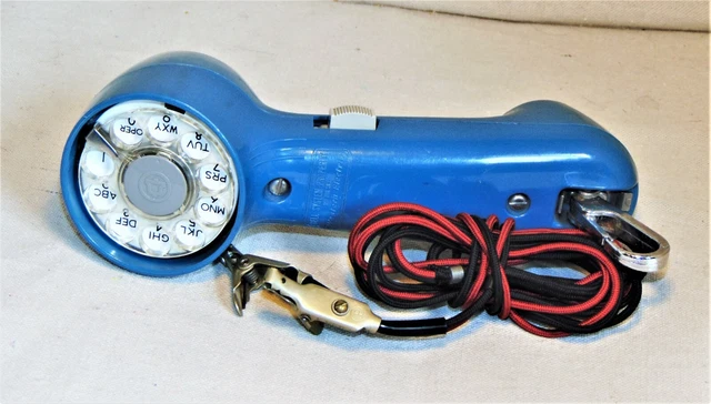vtg Bell System Western Electric lineman's rotary dial tester phone C62 euc (F)