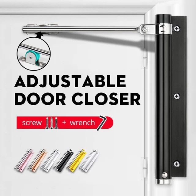 Cerrador de resorte de puerta a prueba de fuego de aleación de aluminio Cerrador de puerta Hardware