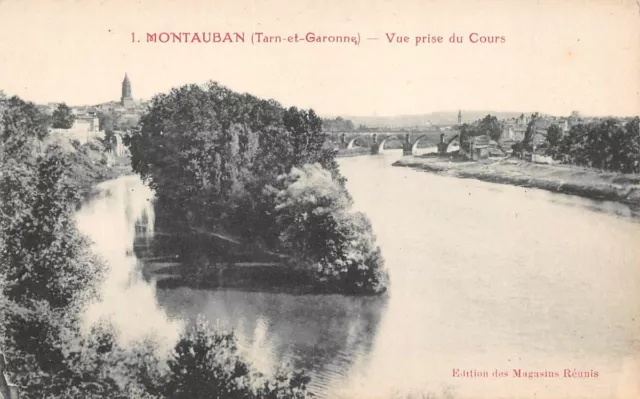 MONTAUBAN - Vue prise du Cours