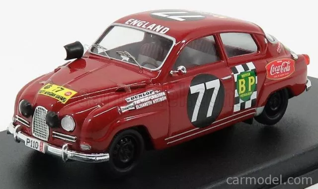 1:43 Trofeu - Saab - 96 N 77 Rally East African Safari 1965 P.moss - 912