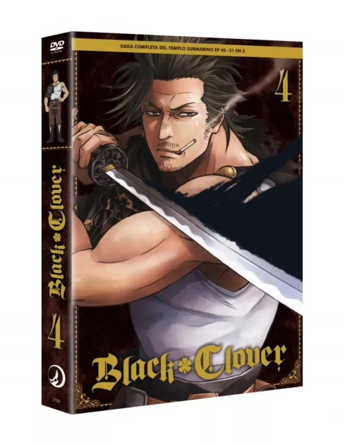 Black Clover Episodes 40 Al 51 Saga Complète Du Temple sous-Marin DVD (Sp )