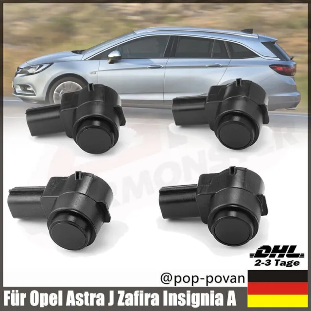 4x PDC Sensor Einparkhilfe Parksensor für Opel Astra J Insignia A Zafira B Corsa