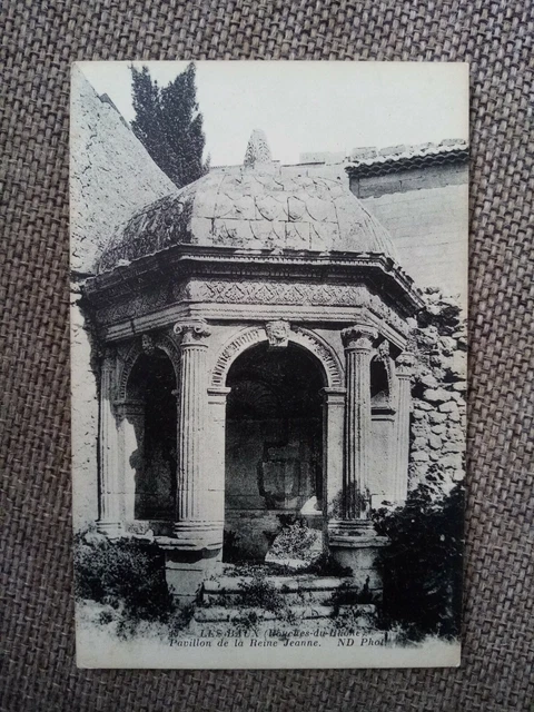 Cpa Les Baux Pavillon De La Queen Jeanne