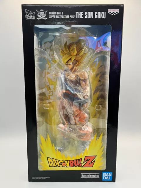 Dragon Ball Z Son Goku Super Master Stars Piece Banpresto Action Figure Nuova