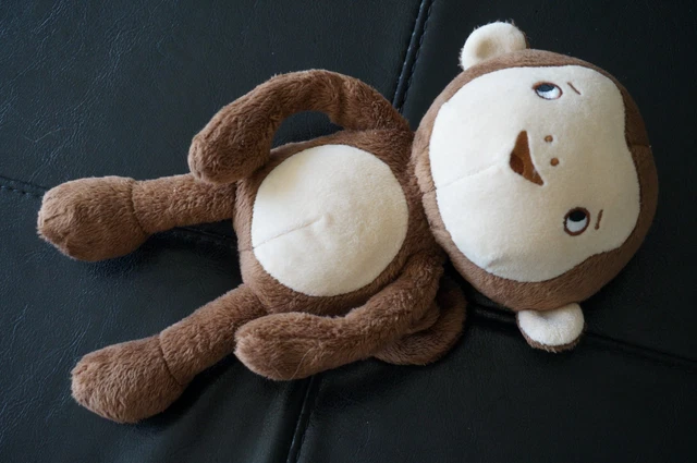 PLUSH Toy HEARTHSONG Sri Lanka Stuffed Animal Monkey Brown Tan Doll Soft Figure