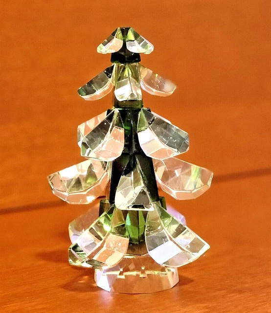 Crystal Christmas Spirit Tree Figurine