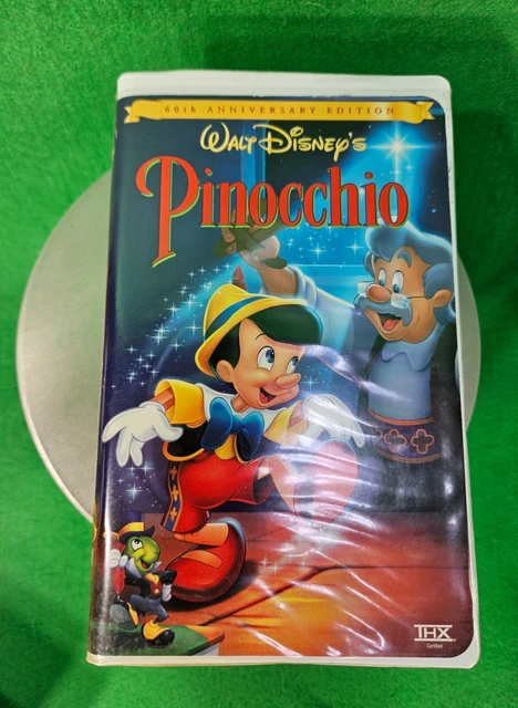 Walt Disney Pinocchio 60th Anniversary Edition VHS