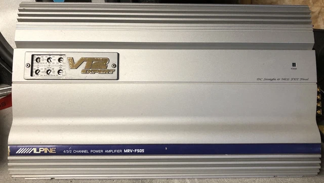 ALPINE V12 Expert MRV-F505アンプ ALPINE V12 EXPERT MRV-F505