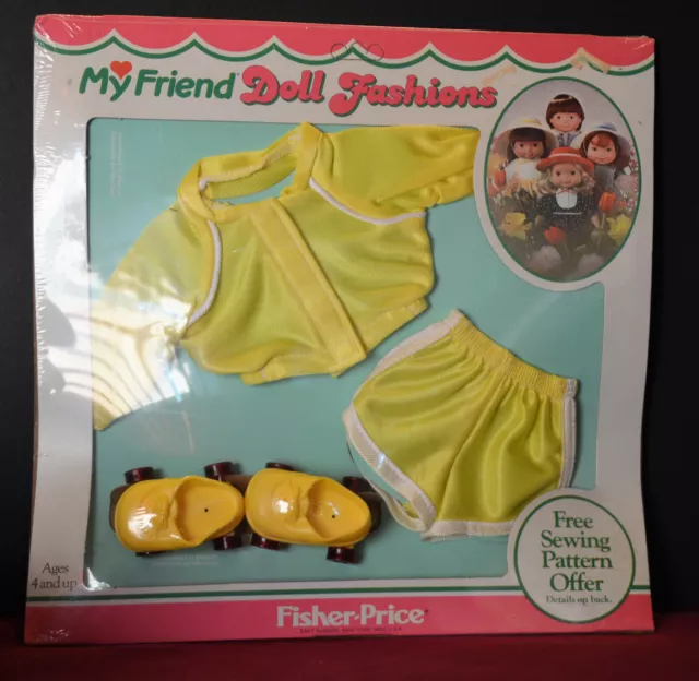 Fisher-Price My Friend Doll Fashion Skating Outfit in Original Unopened Package