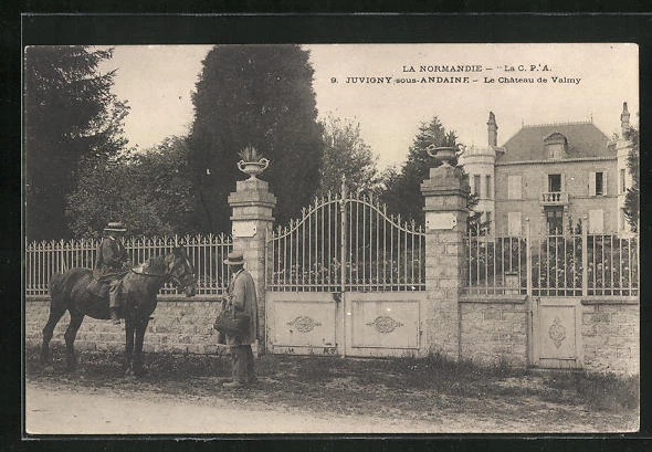 CPA Juvigny-sous-Andaine, Le Château de Valmy