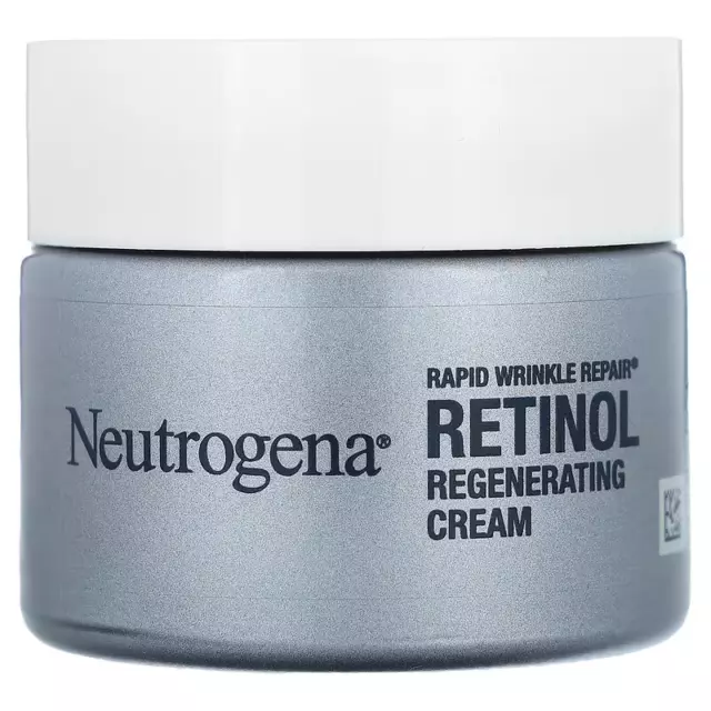 Neutrogena, reparación rápida de arrugas, crema regeneradora de retinol, 1,7 oz (48 g)