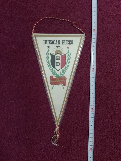 Vecchio stendardo da calcio - Club Social y Deportivo Huracán Buceo / Uruguay