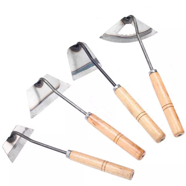 Steel Hardened Hollow Hoe, Hollow Hoe for Gardening, Weed Hoe with Prot Tool