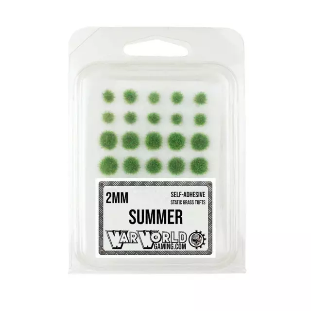 WWS Summer Variation Tufts | CHOOSE SIZE | Model Scenery Material