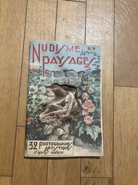 Nudisme Et Paysages 32 Photographies Artistiques Nues Nudes  Cc 1930