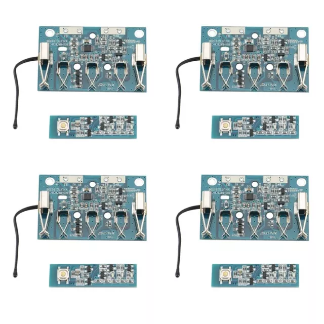 4X Placa de Circuito PCB para  Protección de Detección de Voltaje de Baterí4776