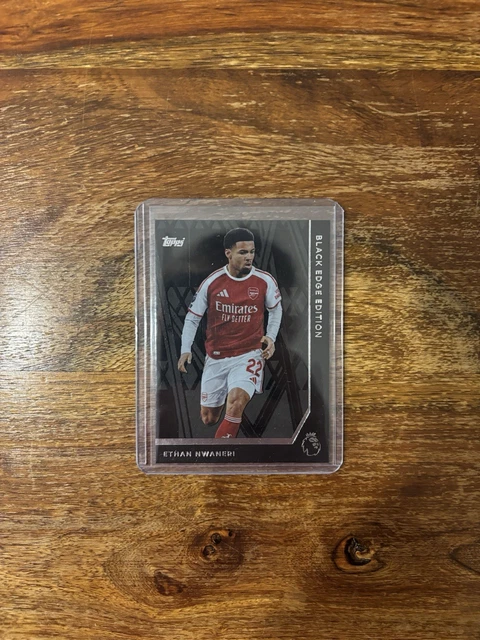 Carte Ethan Nwaneri Rookie Card - Arsenal FC - Topps - 24/36 Case Hit