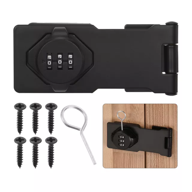 Password Hasp Locks Cabinet Door Combination Lock Barn Door Locks Latch