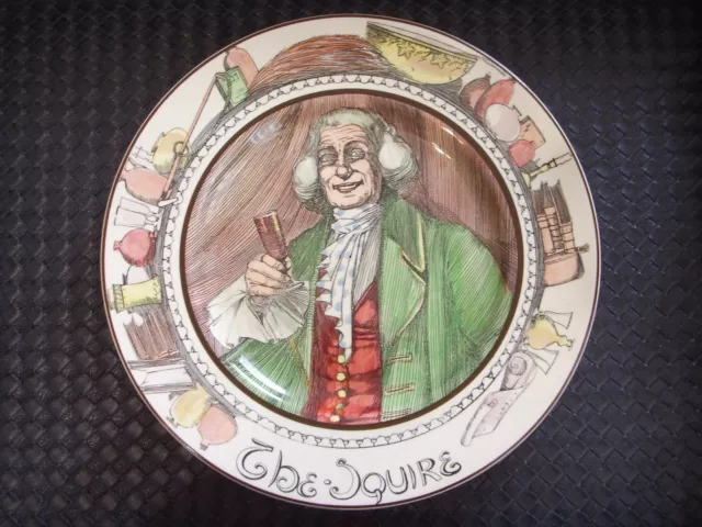 Royal Doulton Professionals Series Ware Collector Plate D6284 The Squire