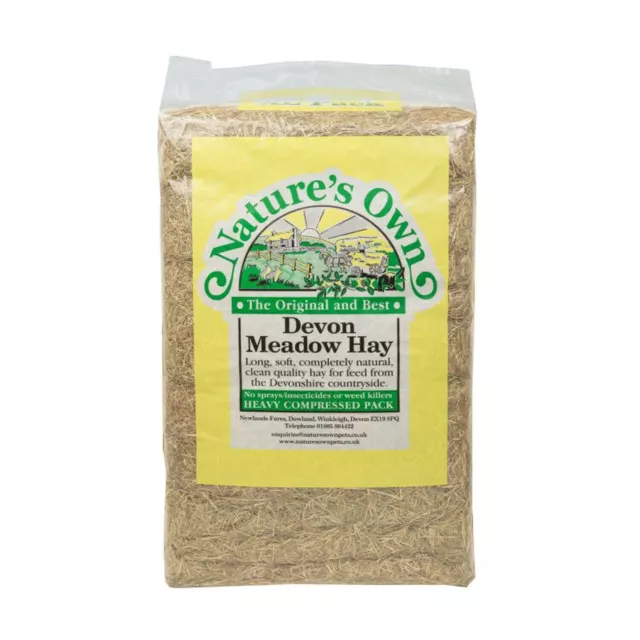 Devon Meadow Hay 2kg & 4kg Packs Natures Own