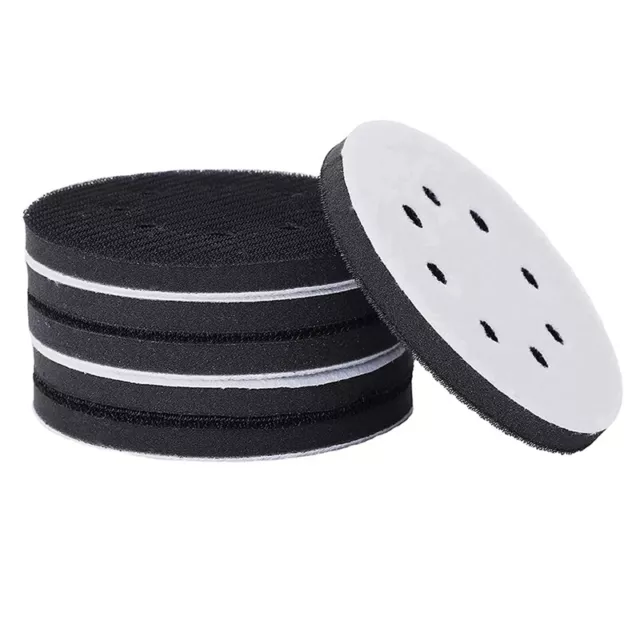 2X(6PCS 5 Inch(125mm) 8-Hole Soft Sponge Interface Pad for Sanding Pads and4921