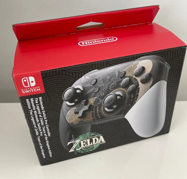 NINTENDO SWITCH PRO Controller Legend of Zelda Tears of the Kingdom