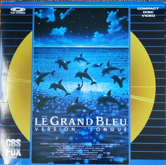 Laserdisc le grand bleu version longue