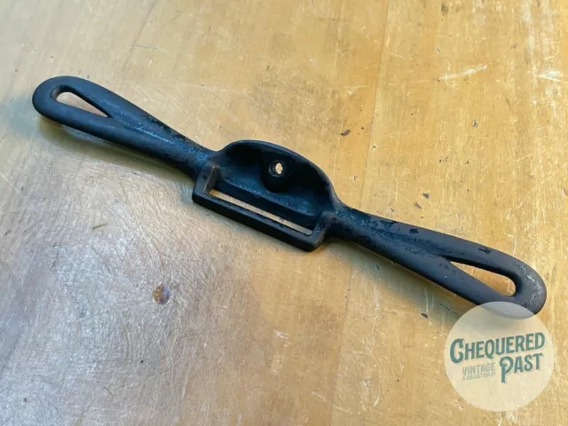 Antique Early STANLEY BAILEY? Cast Iron Spokeshave Body Woodwork Tools Parts