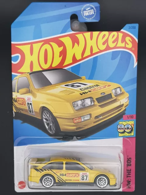 Hot Wheels Kroger Exclusive Ford Sierra Cosworth Yellow,  Happy to combine post.