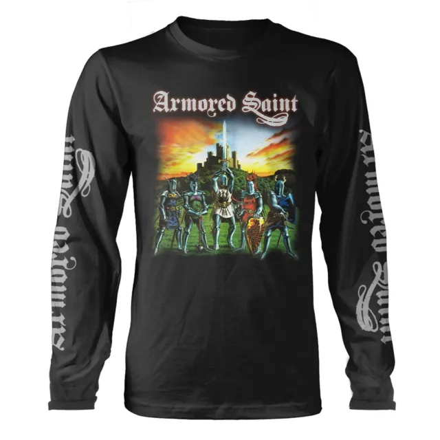 ARMORED SAINT - MARCH OF THE SAINT BLACK Long Sleeve Shirt Large